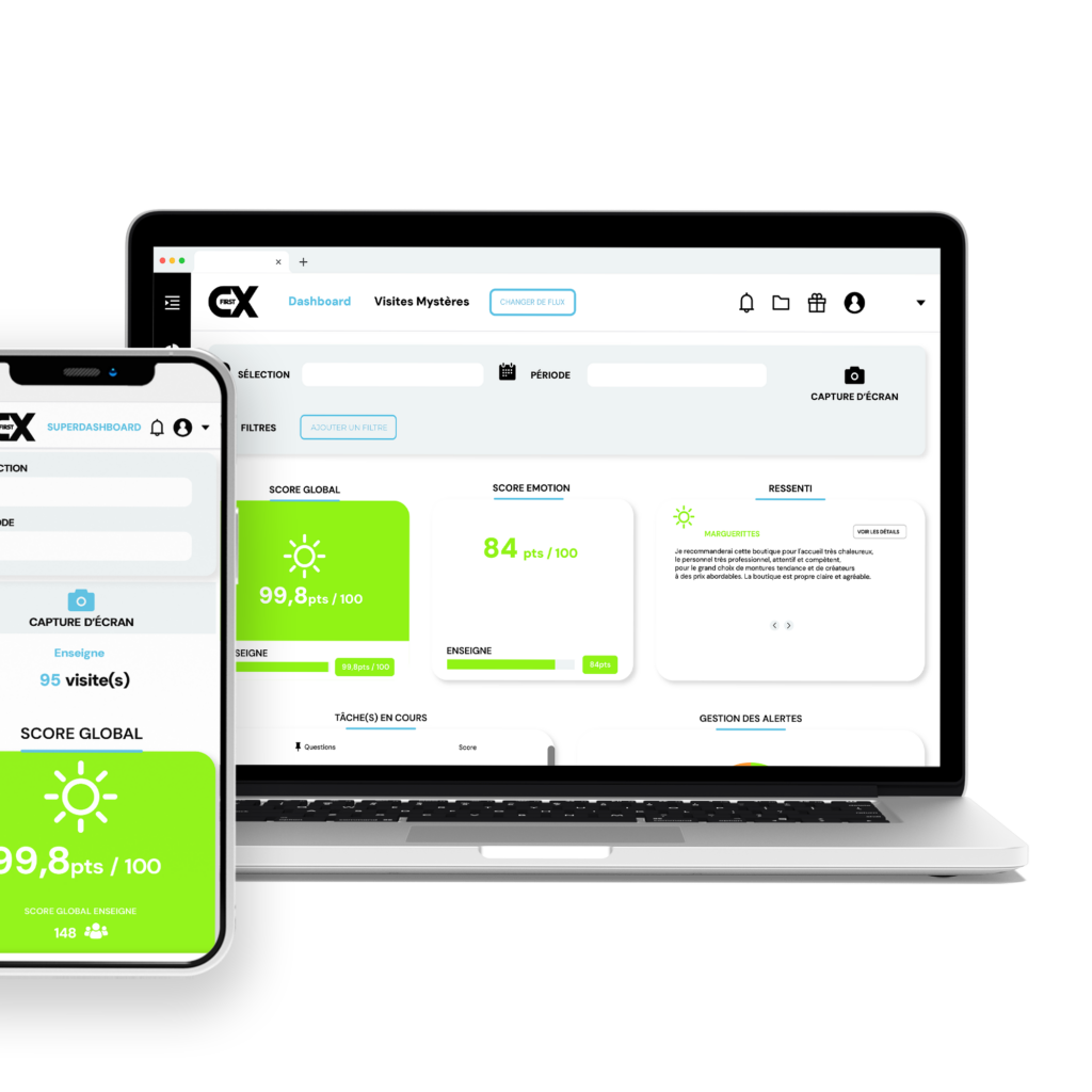 dashboard desktop and mobile